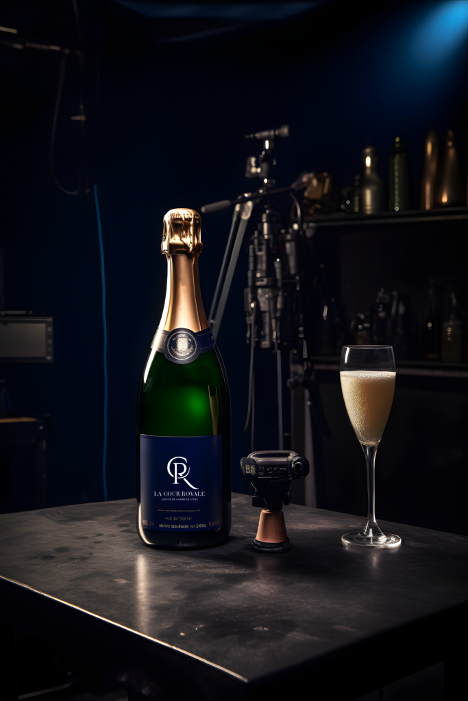vyktor33_backstage_of_aw_product_shoot_bottle_of_champagne_we_se_ef5e2002-57b8-44a4-b5e0-2c1aa34abe49_Nero AI_Photo_x4